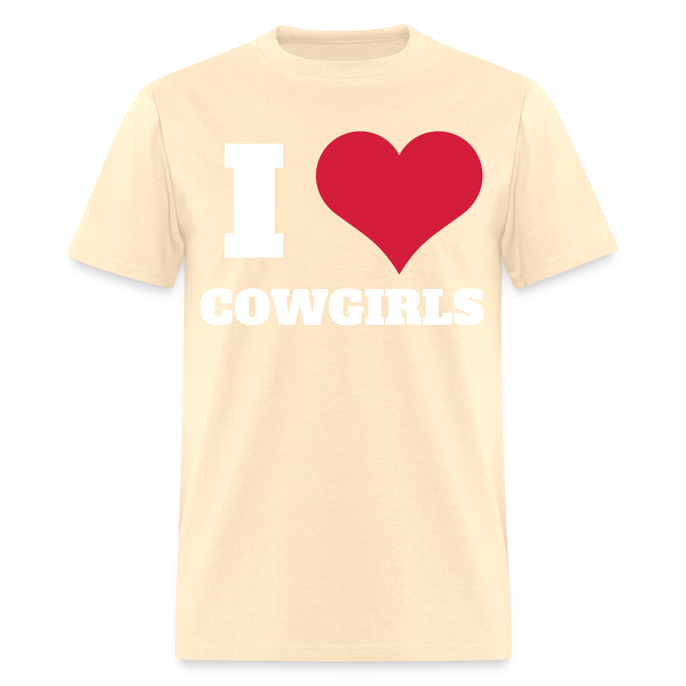 "I Heart Cowgirls" T-Shirt - natural